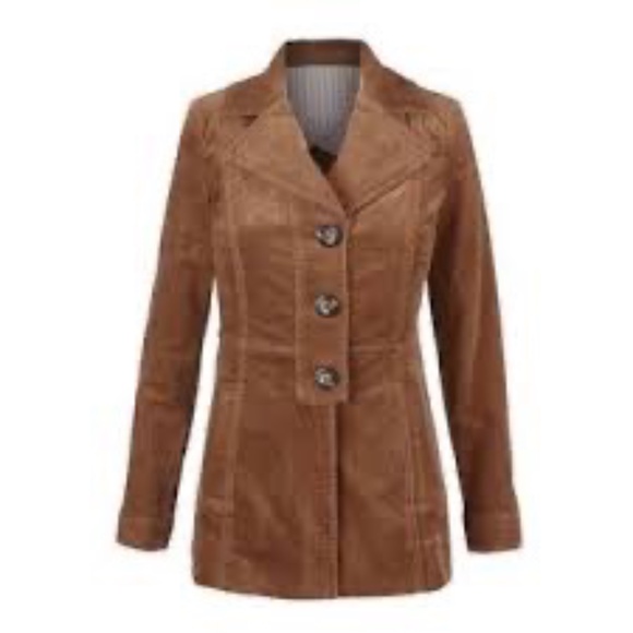 Cabi Journey Jacket – Style 5150 – Rich Cognac Corduroy – NWT-Size Small - Picture 3 of 4